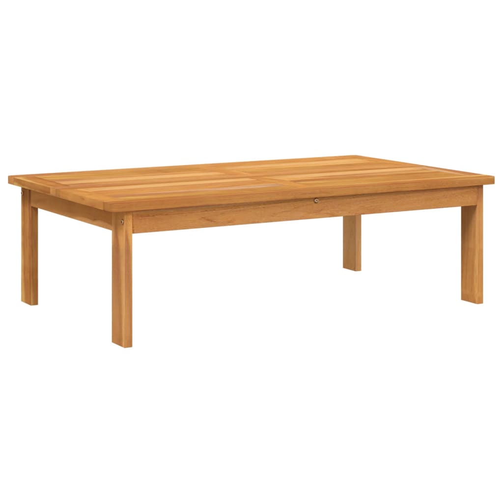 Solid Wood Acacia Garden Table 100x60x30 cm - Durable & Stylish