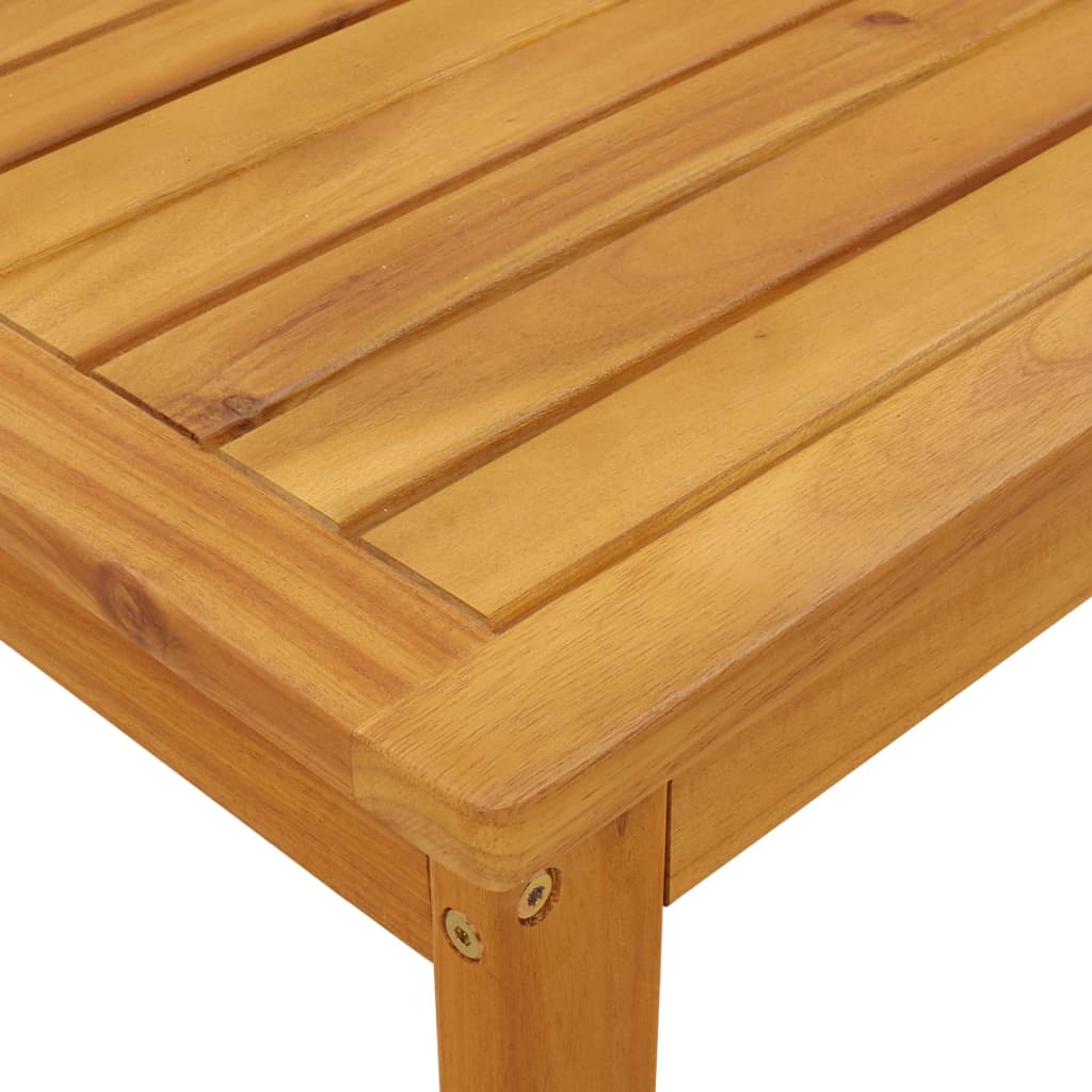Solid Acacia Wood Garden Pallet Sofa Set - 2 Piece Outdoor Seating