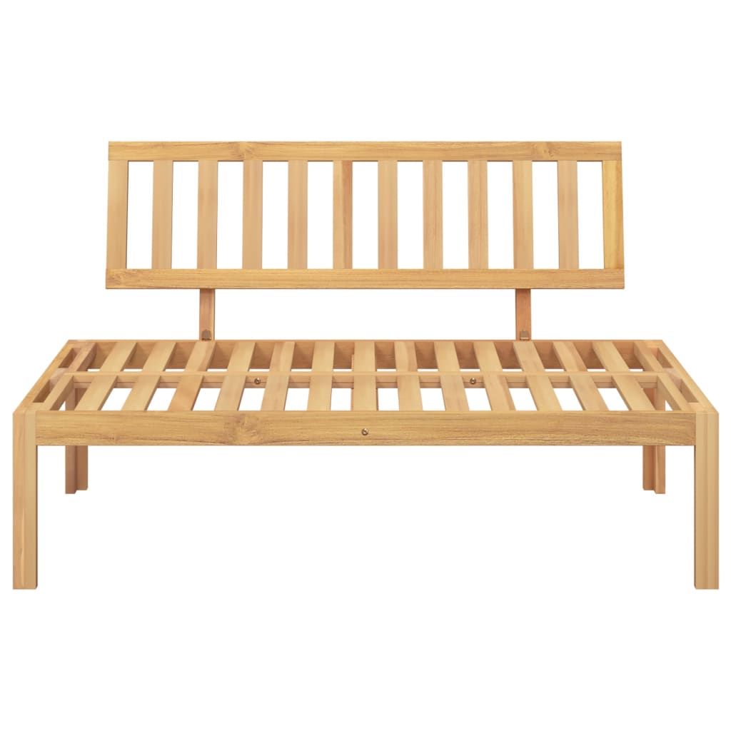 Acacia Wood Garden Pallet Sofa - Stylish Middle Seating