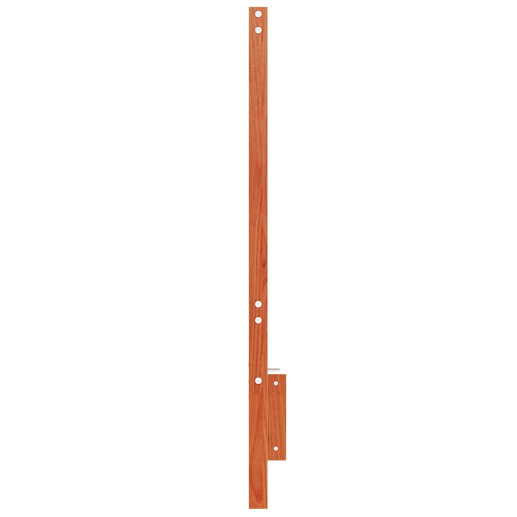 Solid Wood Pine Headboard, Wax Brown, 150cm - Stylish & Durable
