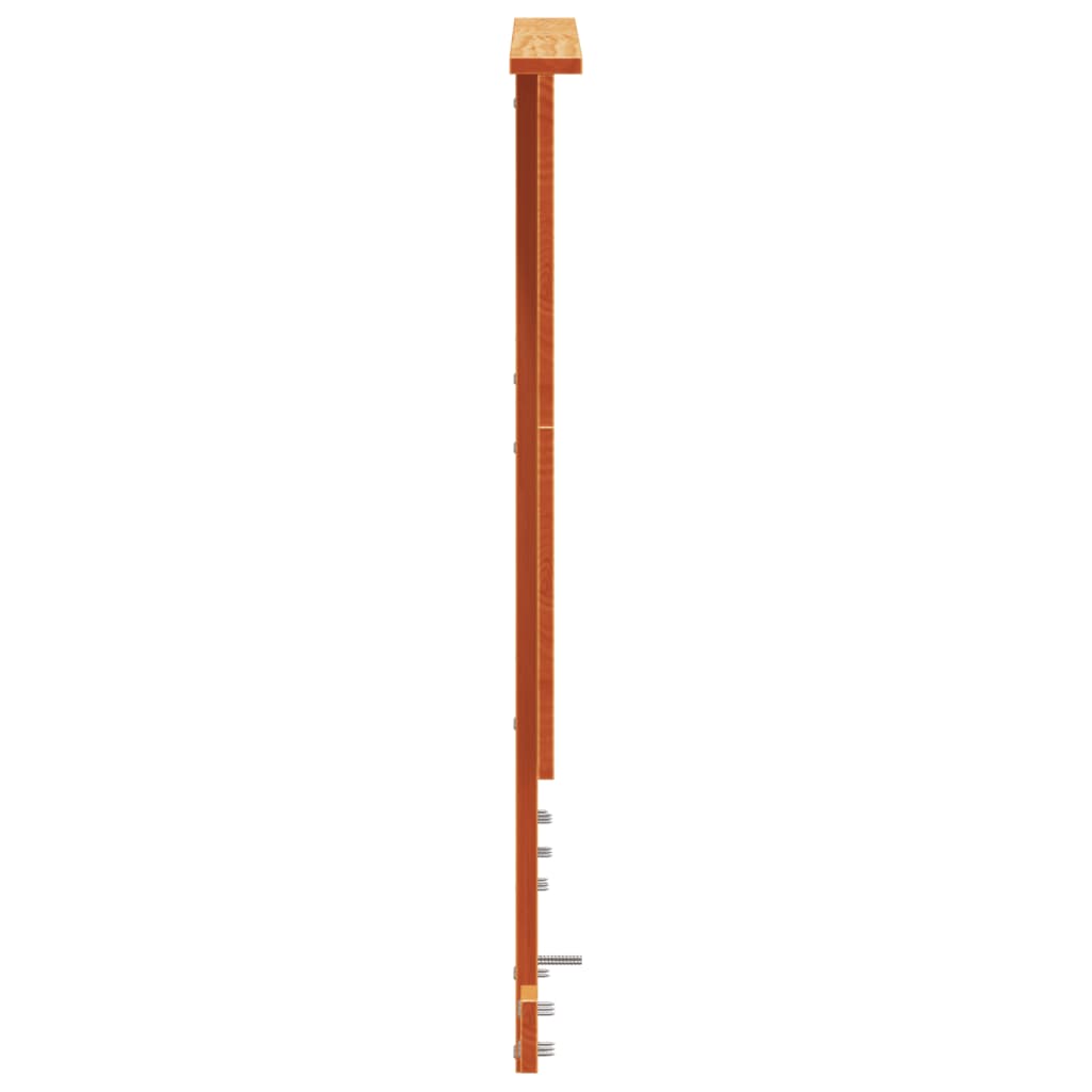 Solid Pine Headboard in Wax Brown, 160 cm – Elegant Bedroom Decor