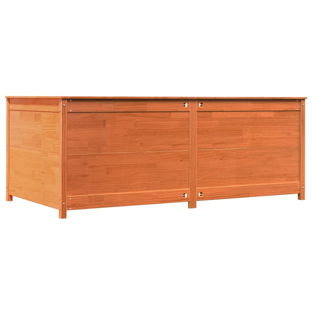 Day Bed without Mattress Wax Brown 100x200 cm Solid Wood Pine
