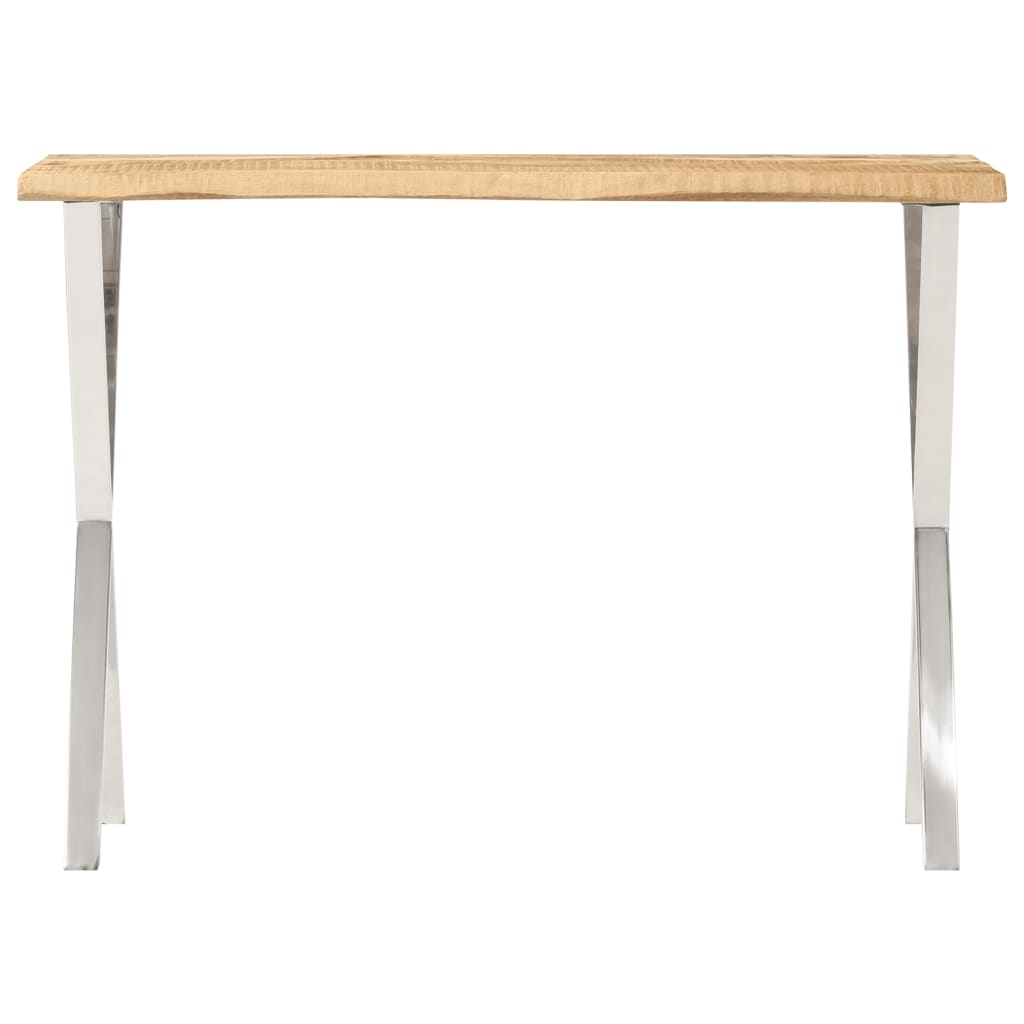 Live Edge Console Table 105x33x76 cm | Solid Mango Wood