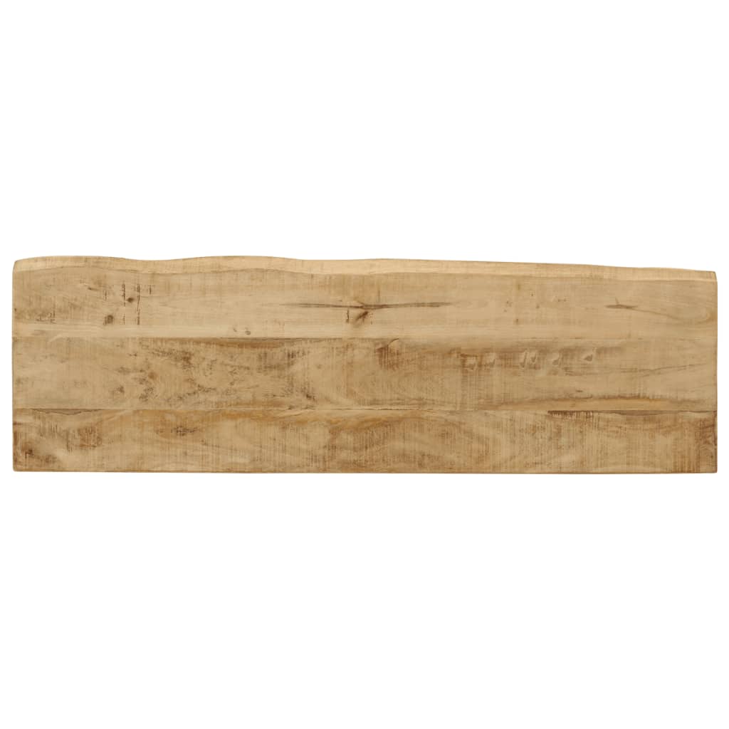Live Edge Mango Wood Console Table 105x33x76 cm Solid Wood