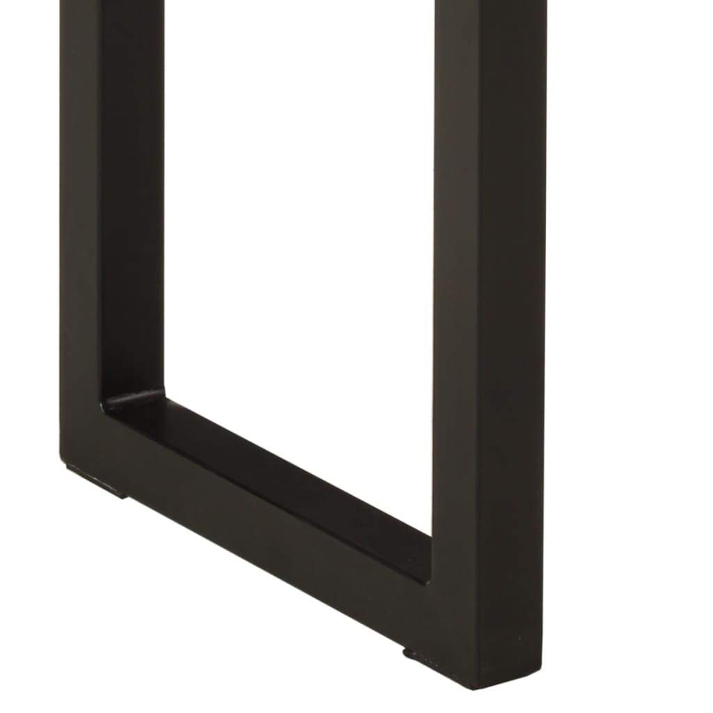Live Edge Mango Wood Console Table 105x33x76 cm Solid Wood