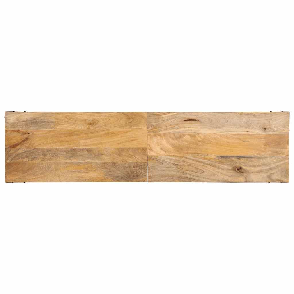 Console Table 140x35x70 cm Solid Wood Mango