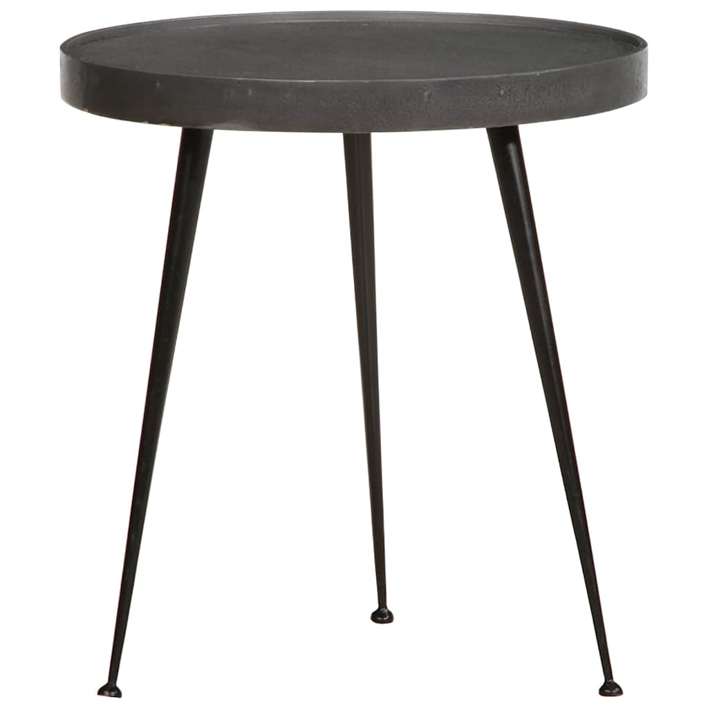 Coffee Table 2 pcs Black Engineered Wood