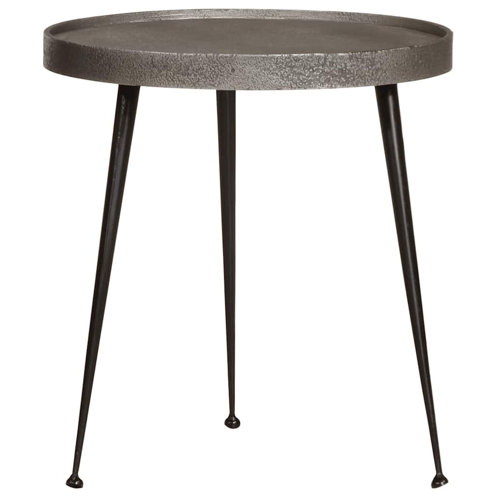 Coffee Table 2 pcs Silver Engineered Wood