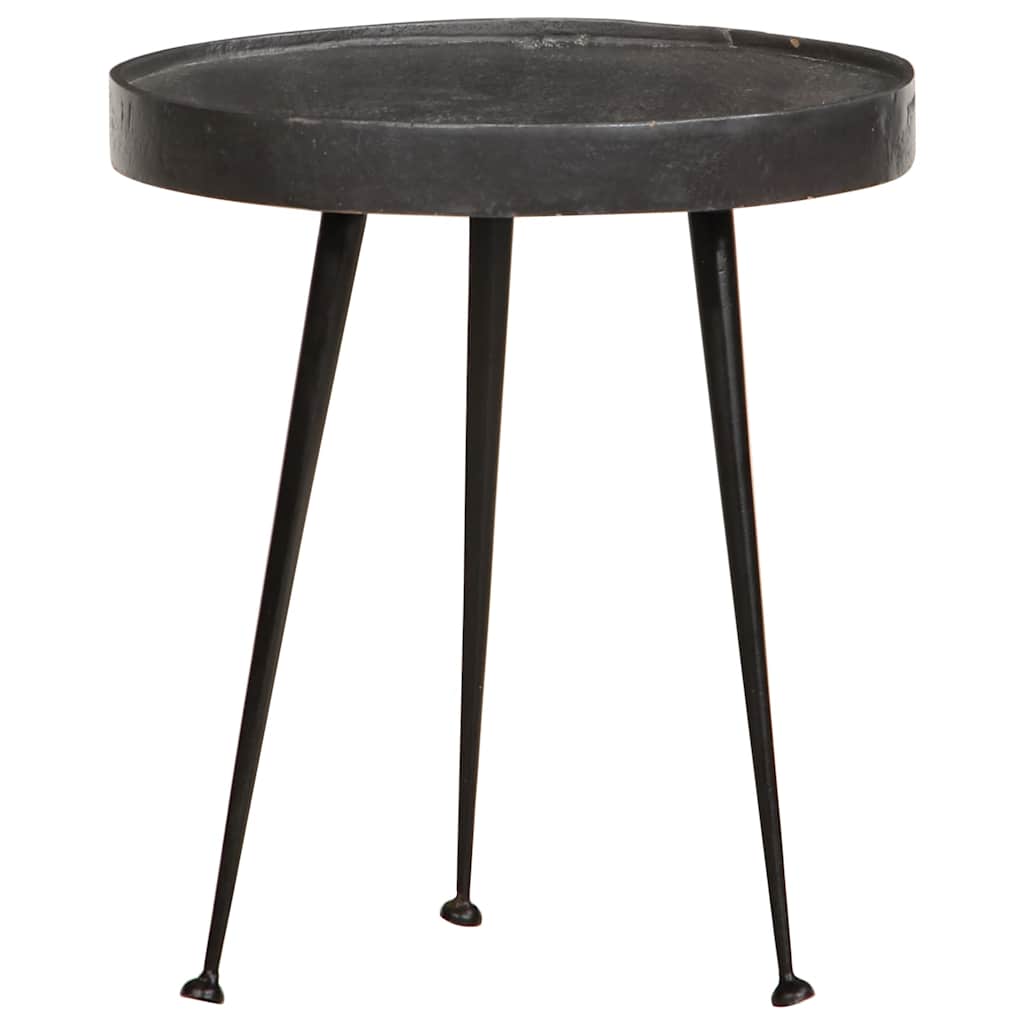 Coffee Table 3 pcs Black Engineered Wood