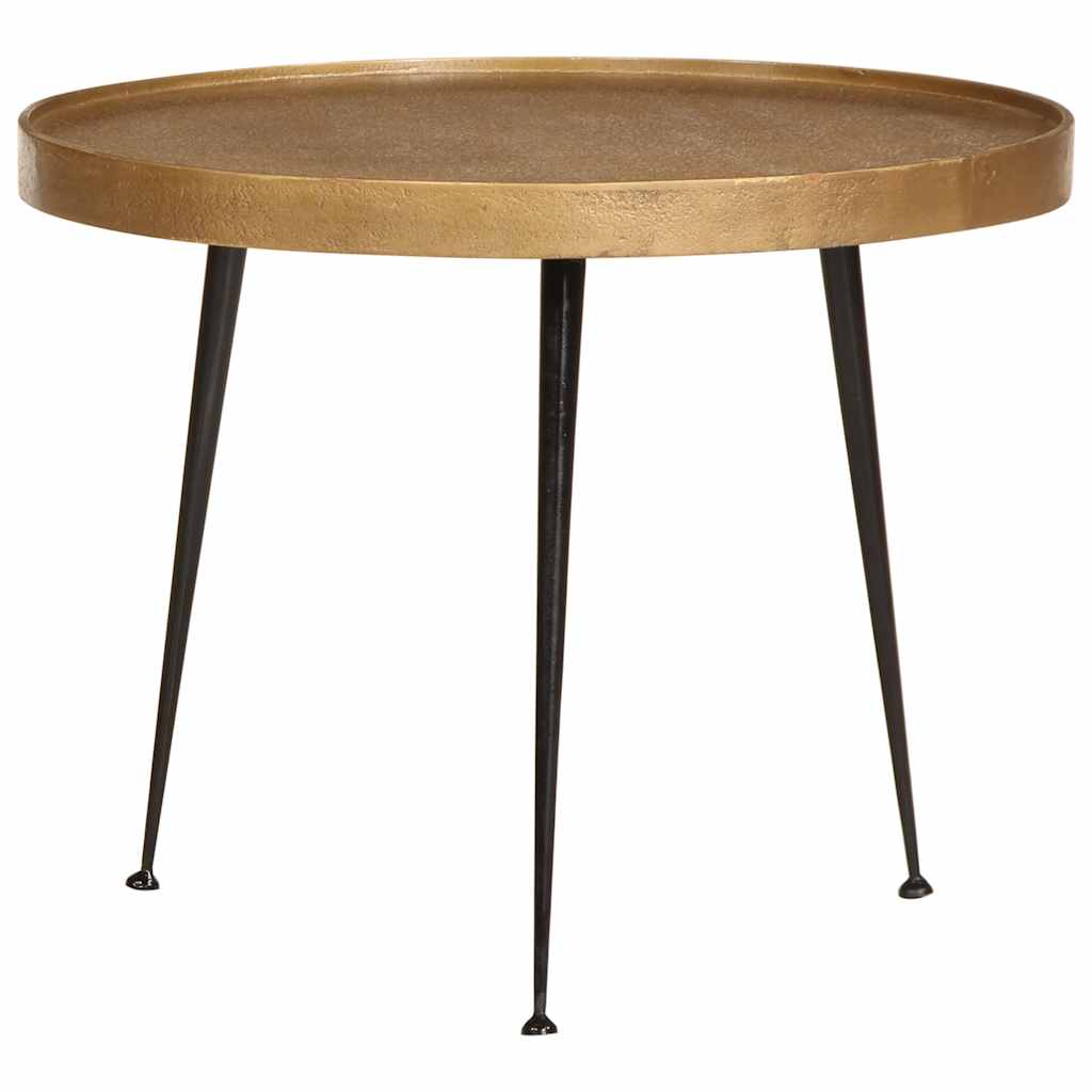 Coffee Table 3 pcs Golden Engineered Wood