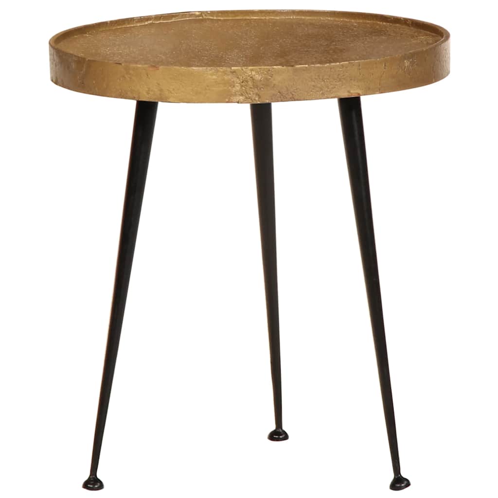 Coffee Table 3 pcs Golden Engineered Wood