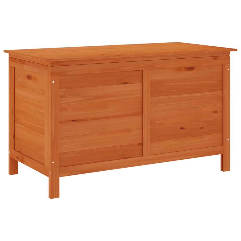 Solid Fir Wood Garden Storage Box 99x49.5x58.5 cm