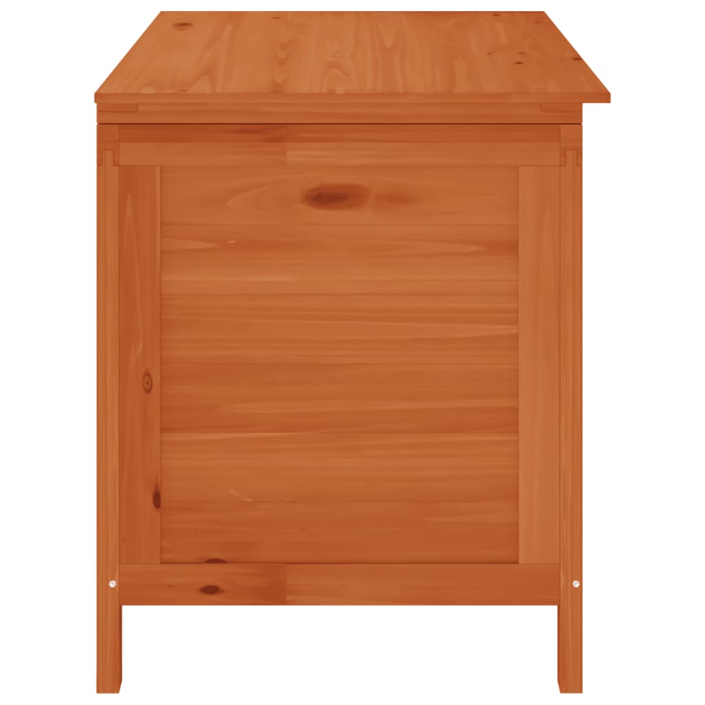 Solid Fir Wood Garden Storage Box 99x49.5x58.5 cm