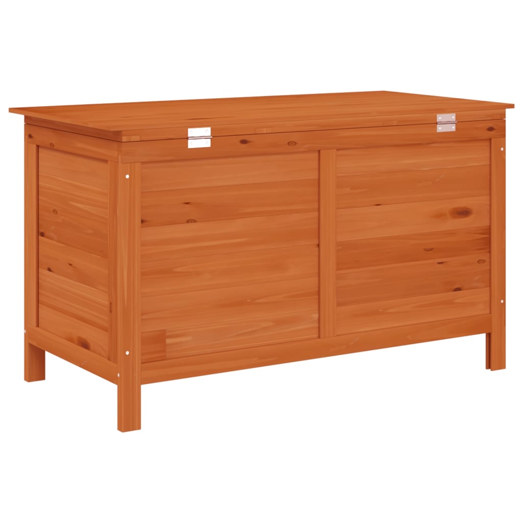 Solid Fir Wood Garden Storage Box 99x49.5x58.5 cm