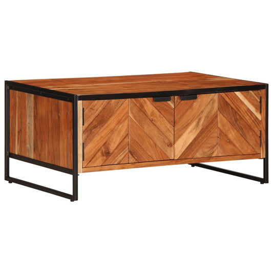 Coffee Table 90x55x40 cm Solid Wood Acacia