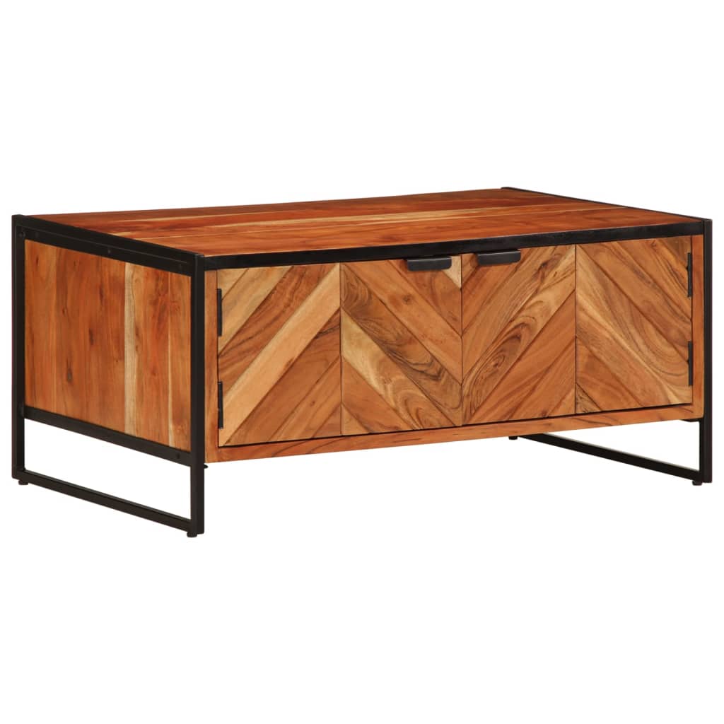 Coffee Table 90x55x40 cm Solid Wood Acacia