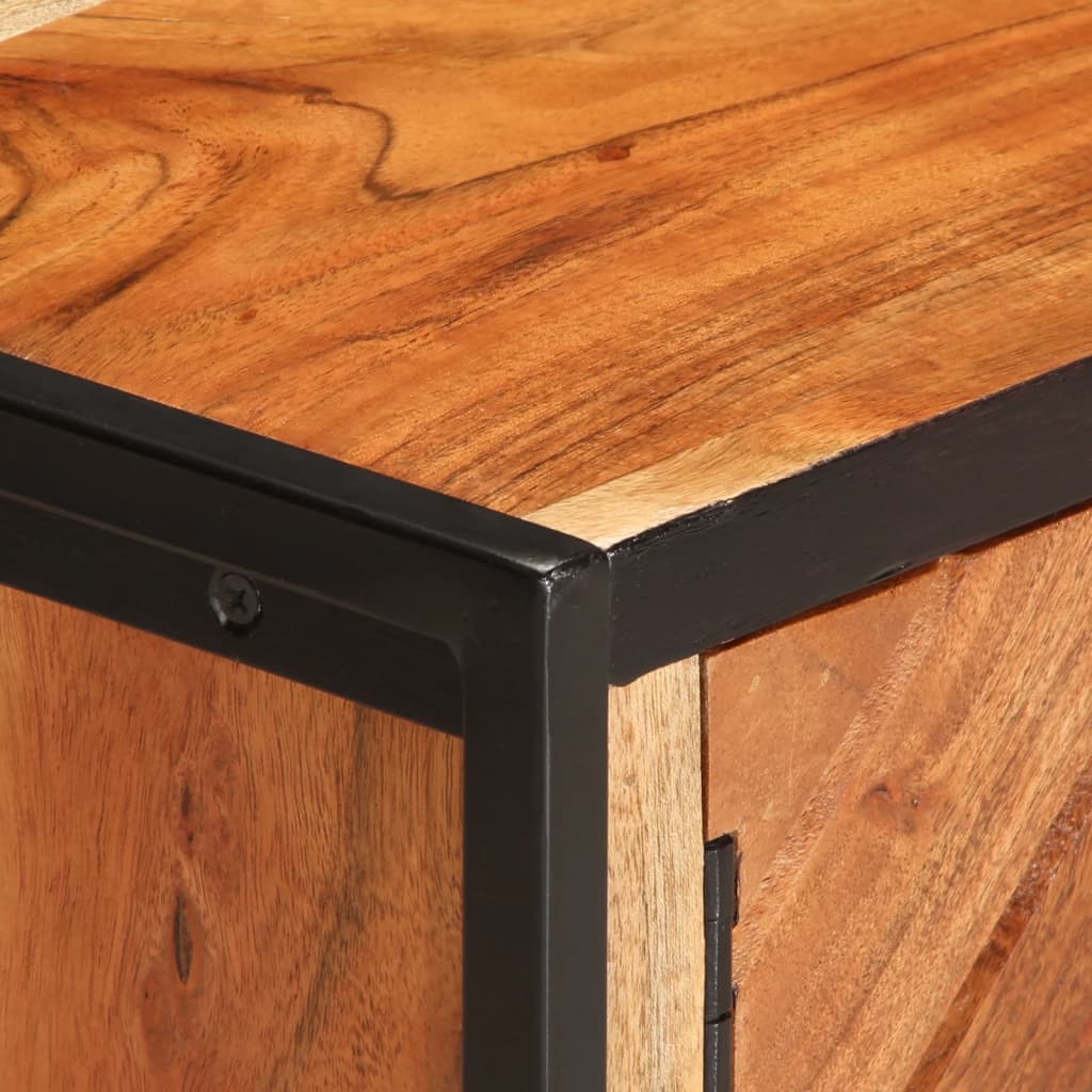 Coffee Table 90x55x40 cm Solid Wood Acacia