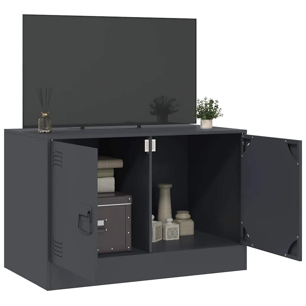 TV Cabinet Anthracite 67x39x44 cm Steel