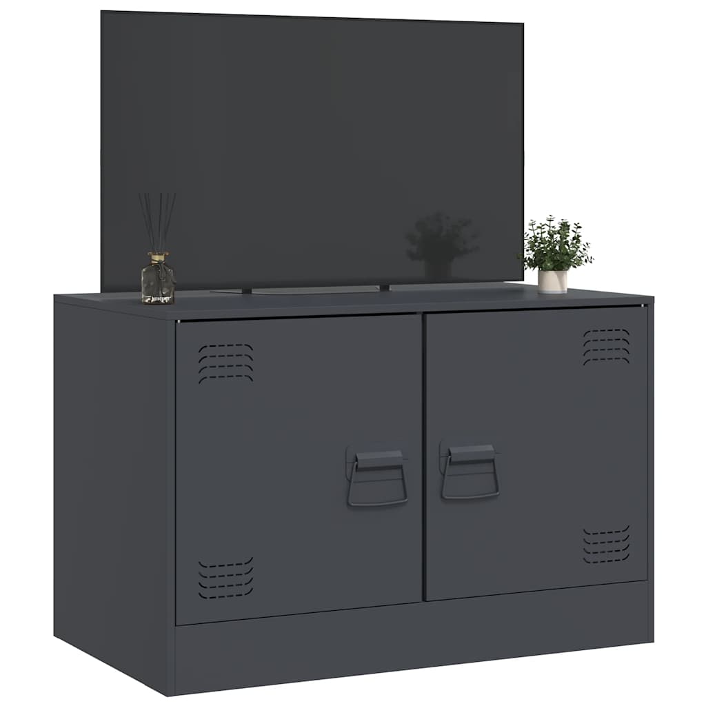TV Cabinet Anthracite 67x39x44 cm Steel
