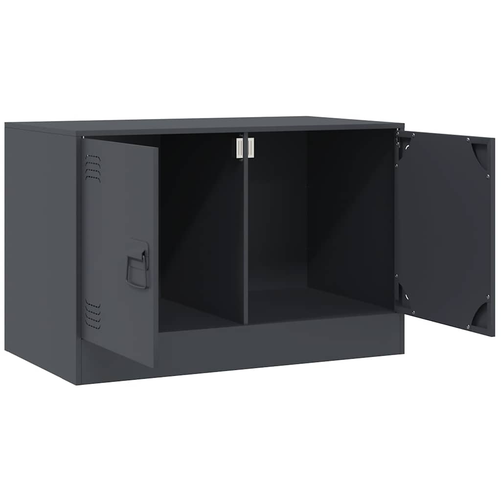 TV Cabinet Anthracite 67x39x44 cm Steel