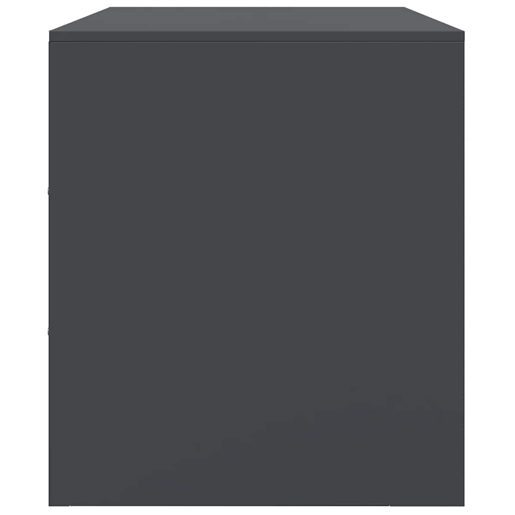 TV Cabinet Anthracite 67x39x44 cm Steel