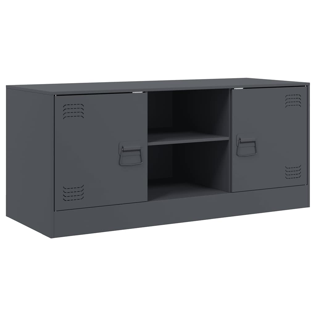 TV Cabinet Anthracite 99x39x44 cm Steel