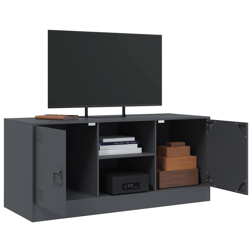 TV Cabinet Anthracite 99x39x44 cm Steel