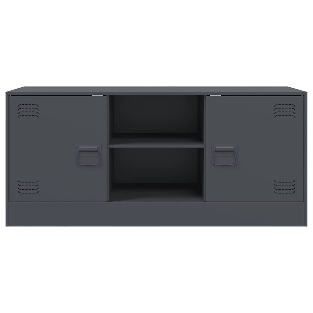 TV Cabinet Anthracite 99x39x44 cm Steel