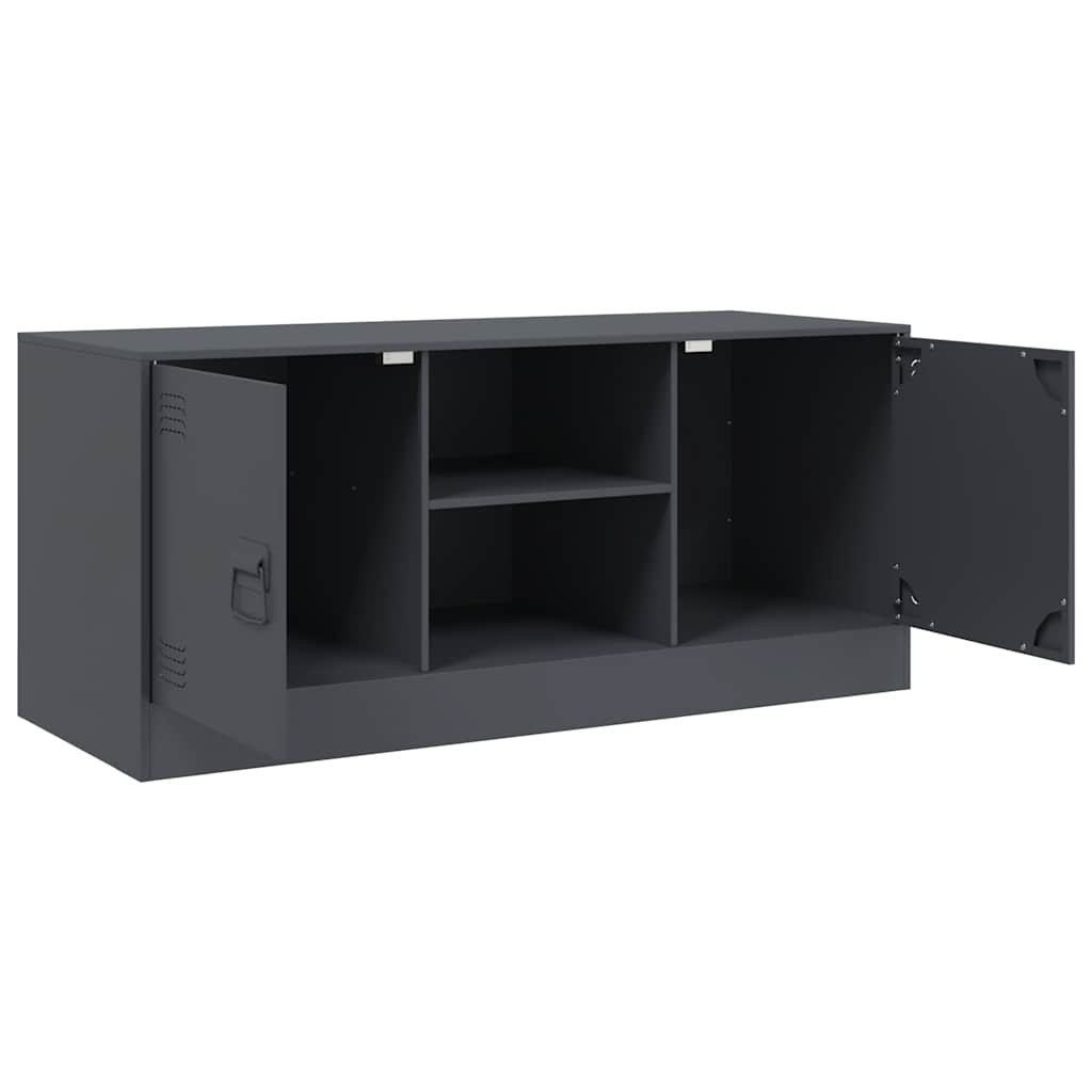 TV Cabinet Anthracite 99x39x44 cm Steel
