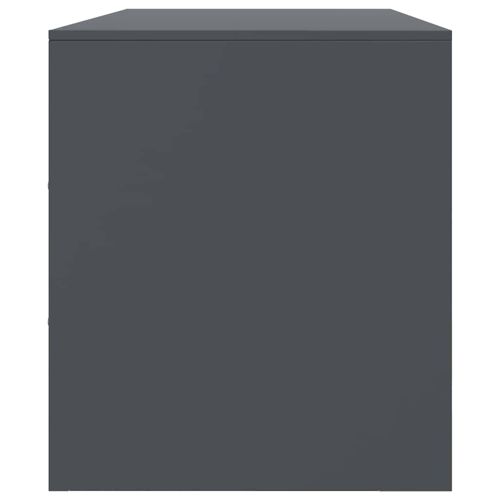 TV Cabinet Anthracite 99x39x44 cm Steel