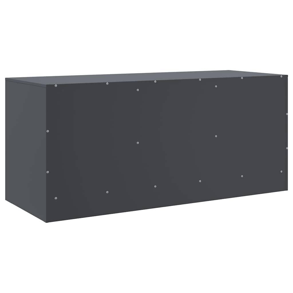 TV Cabinet Anthracite 99x39x44 cm Steel
