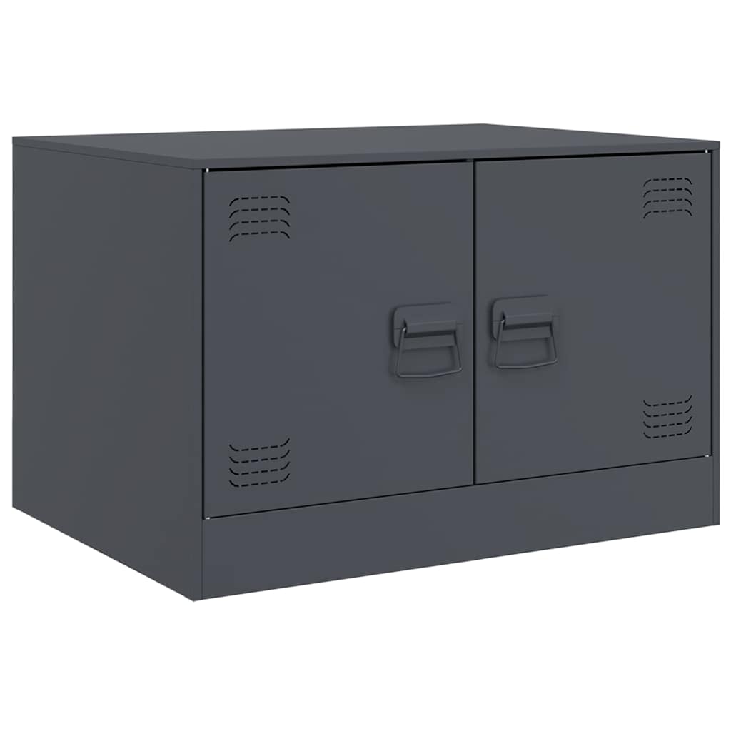 Coffee Table Anthracite 67x50x44 cm Steel