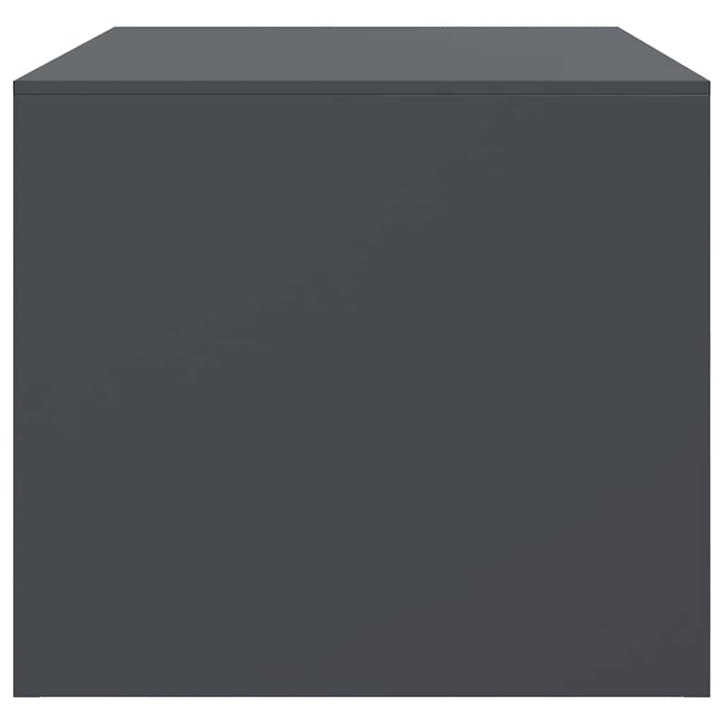 Coffee Table Anthracite 67x50x44 cm Steel