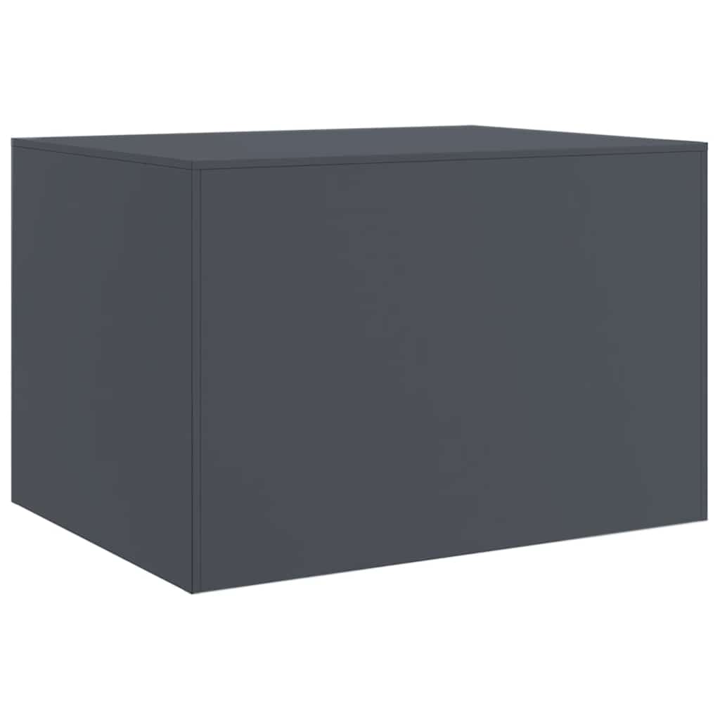 Coffee Table Anthracite 67x50x44 cm Steel