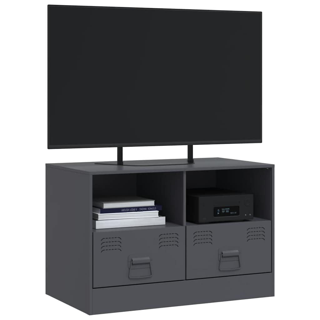 TV Cabinet Anthracite 67x39x44 cm Steel