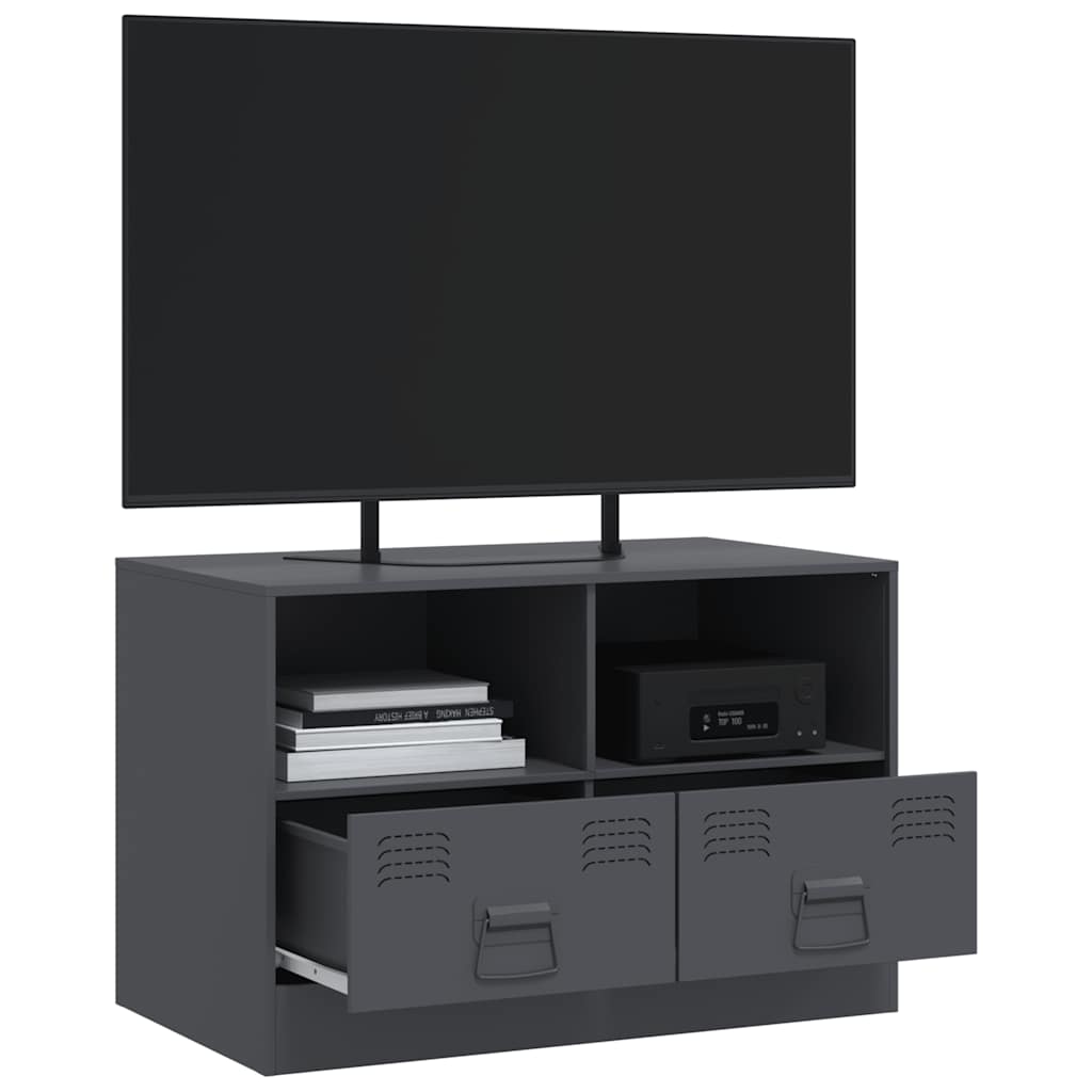 TV Cabinet Anthracite 67x39x44 cm Steel