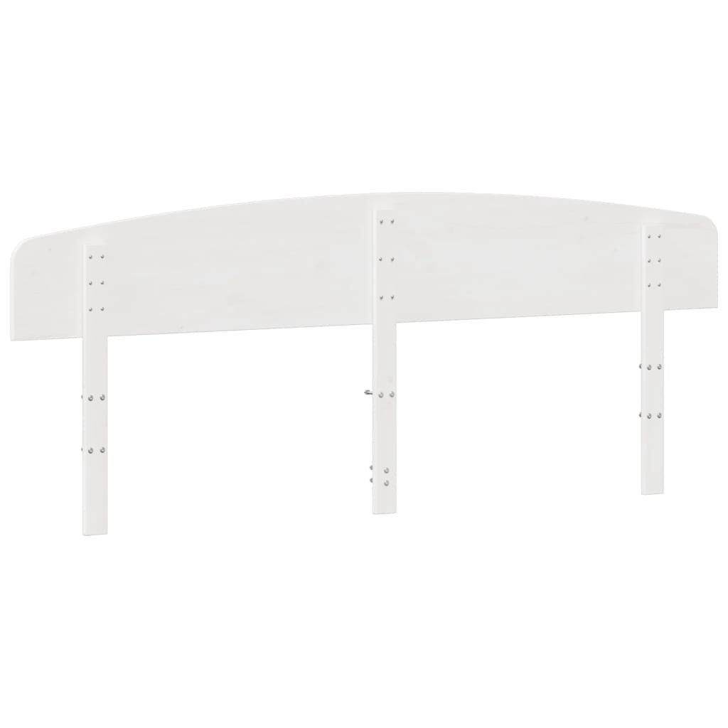 Solid Pine Headboard, White, 200 cm - Elegant & Durable Design