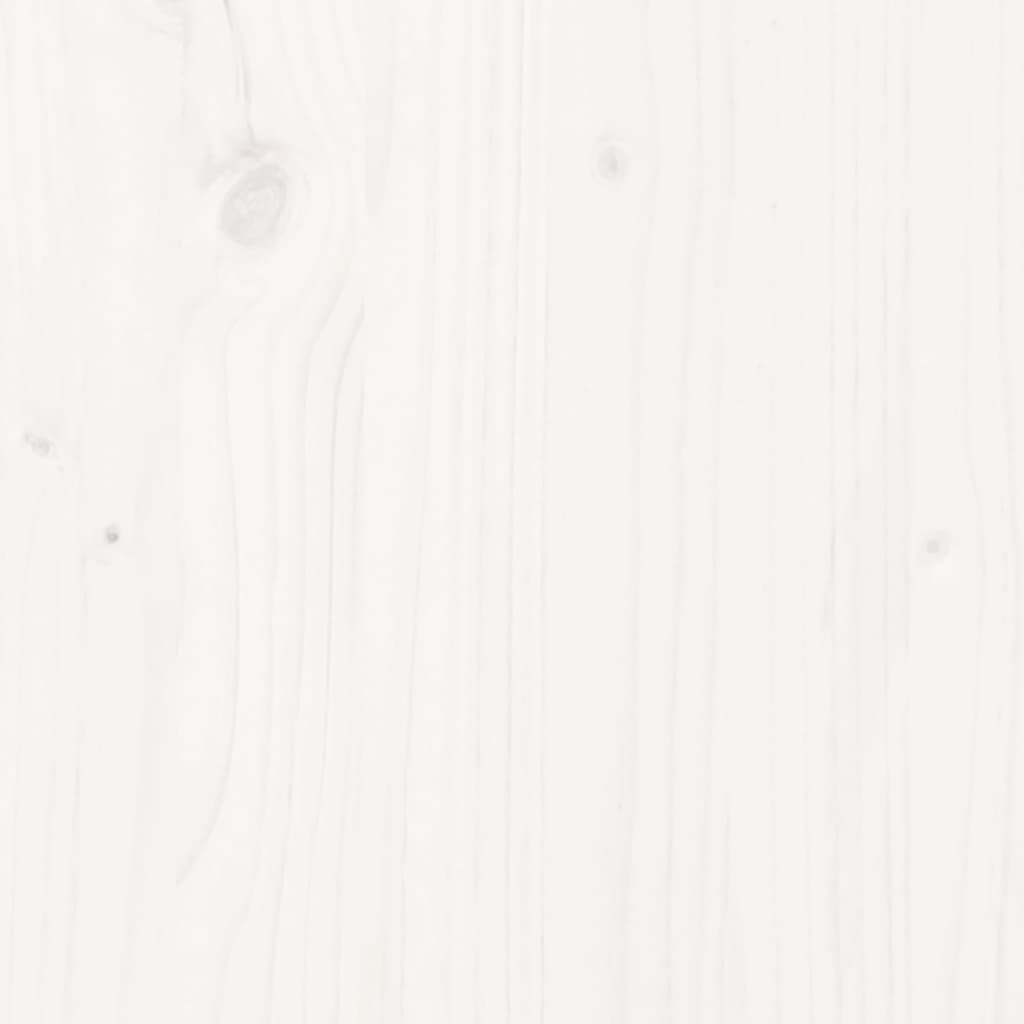 Solid Pine Headboard, White, 200 cm - Elegant & Durable Design