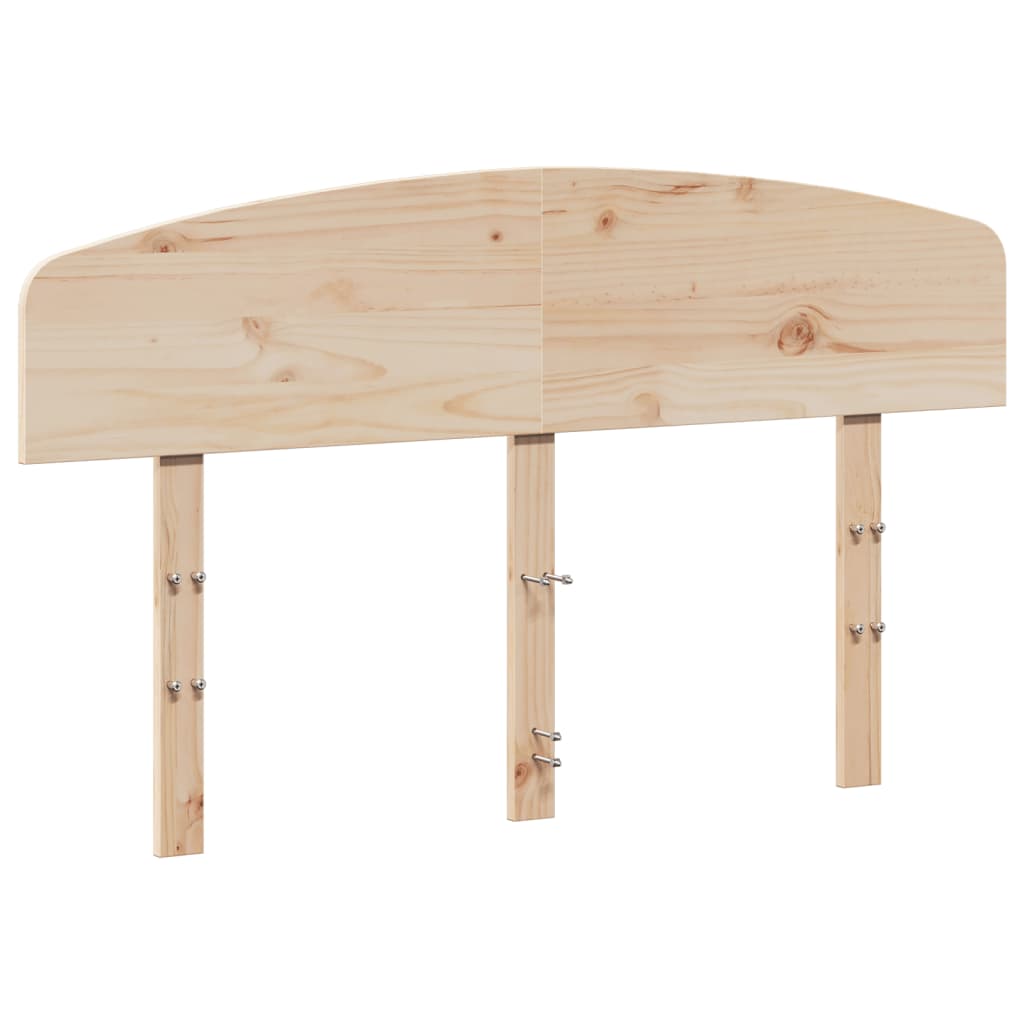 Solid Pine Wood Headboard 120cm - Durable & Stylish Design