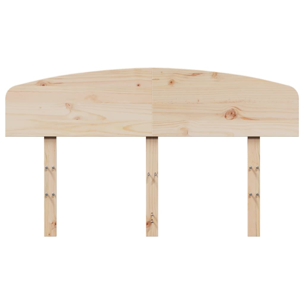 Solid Pine Wood Headboard 120cm - Durable & Stylish Design