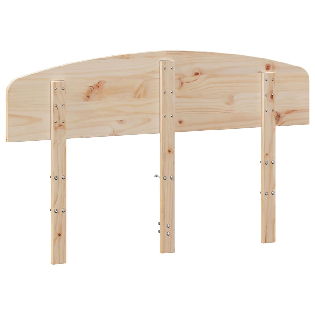 Solid Pine Wood Headboard 120cm - Durable & Stylish Design