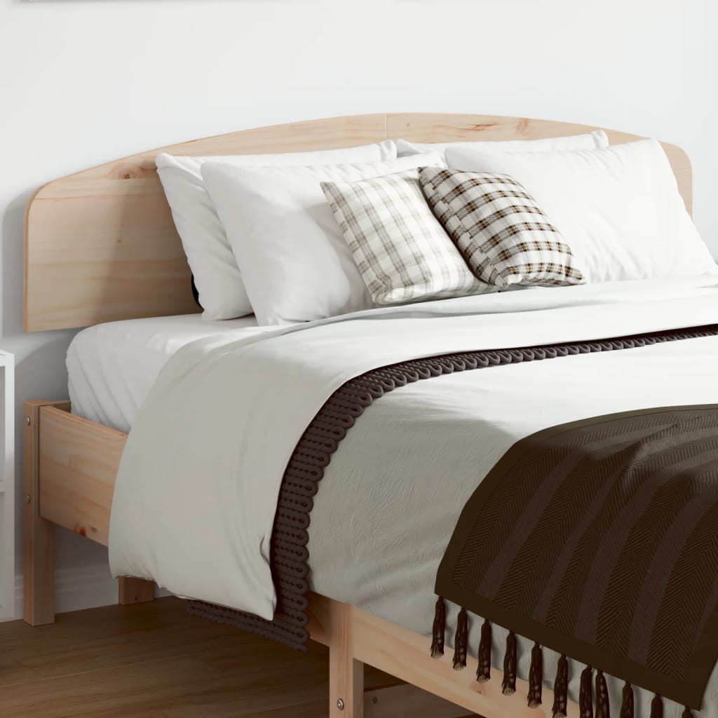 Solid Pine Wood Headboard 120cm - Durable & Stylish Design