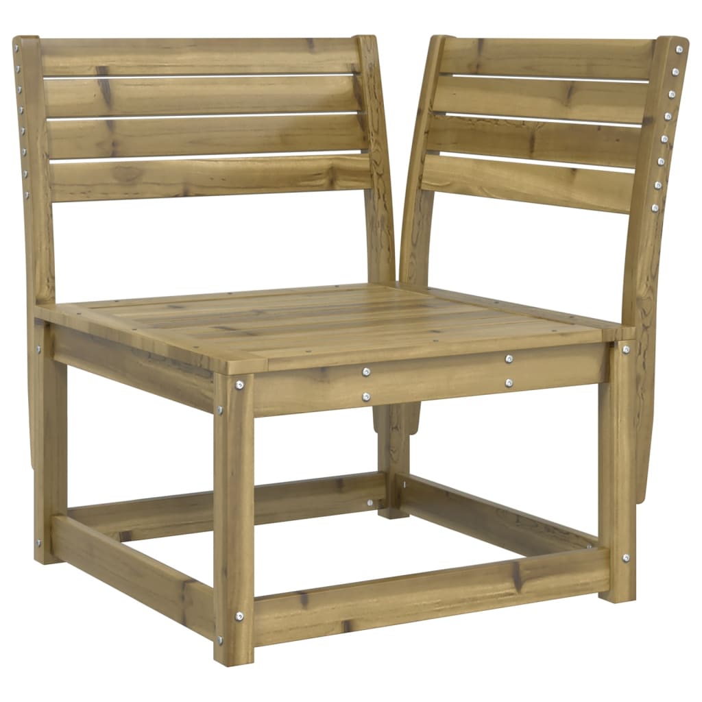 Impregnated Pine Garden Sofa Corner - 73x73x78 cm