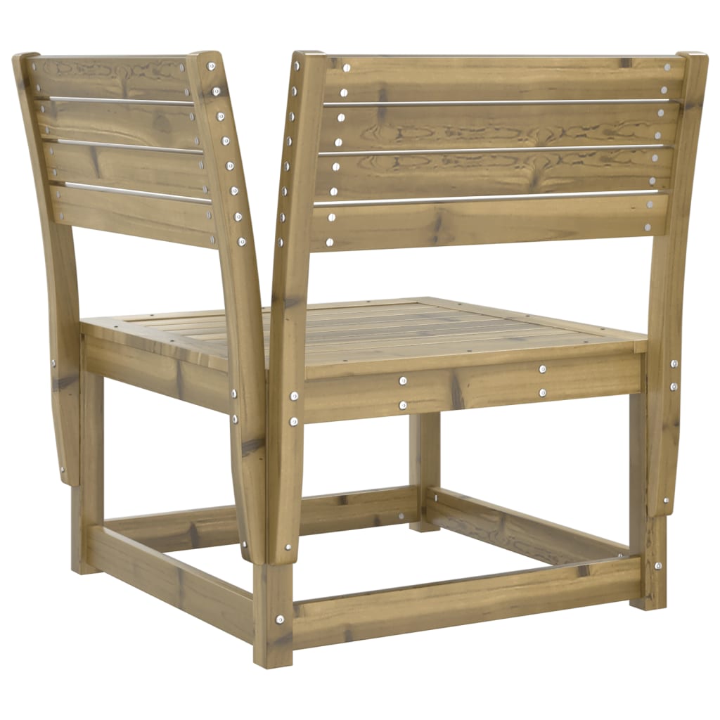 Impregnated Pine Garden Sofa Corner - 73x73x78 cm