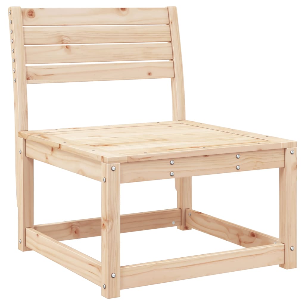 Solid Pine Wood Garden Sofa | Elegant & Durable Outdoor Seating
