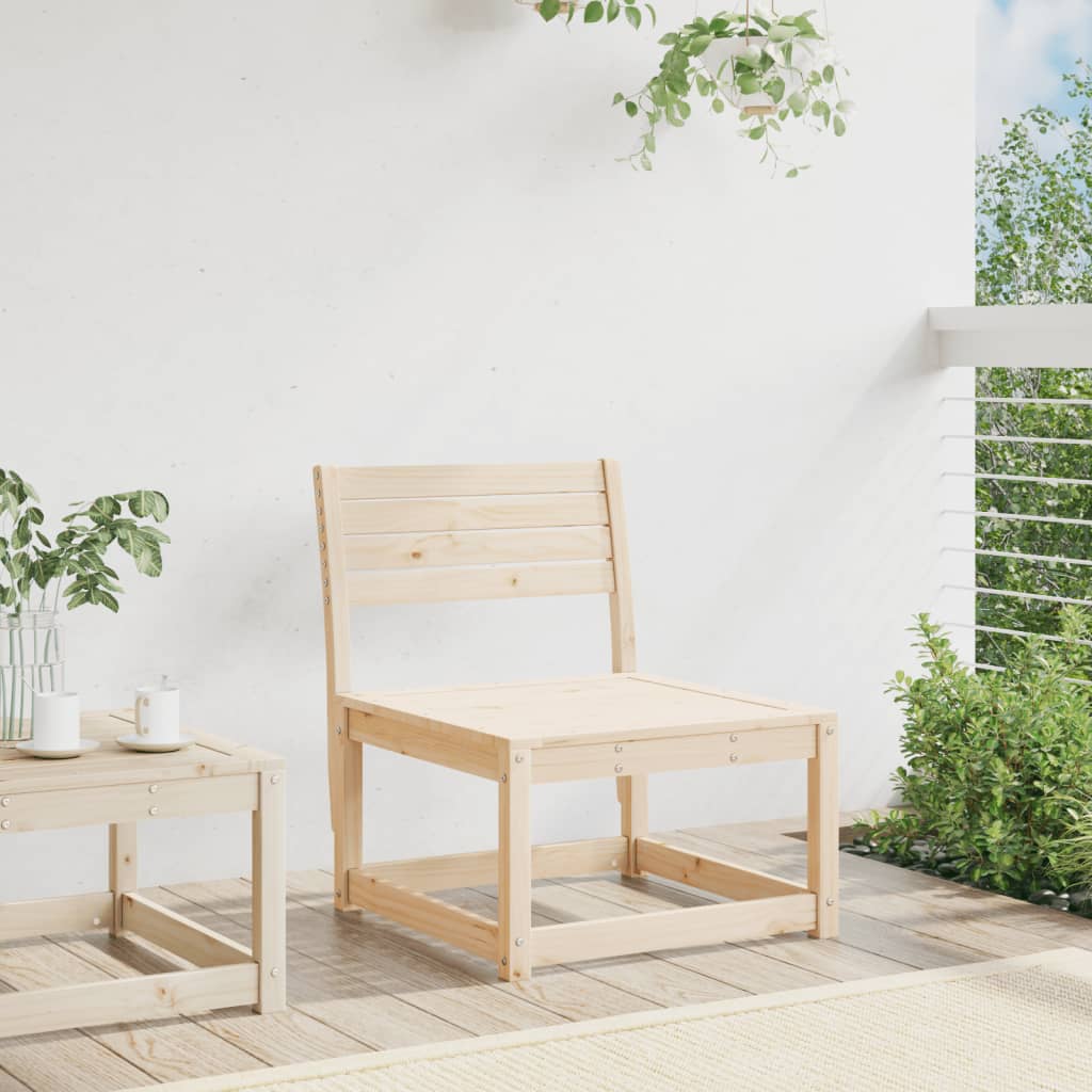 Solid Pine Wood Garden Sofa | Elegant & Durable Outdoor Seating