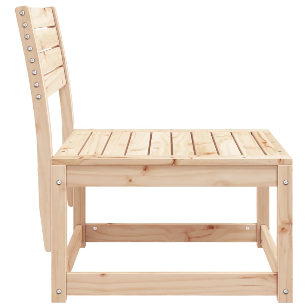 Solid Pine Wood Garden Sofa | Elegant & Durable Outdoor Seating