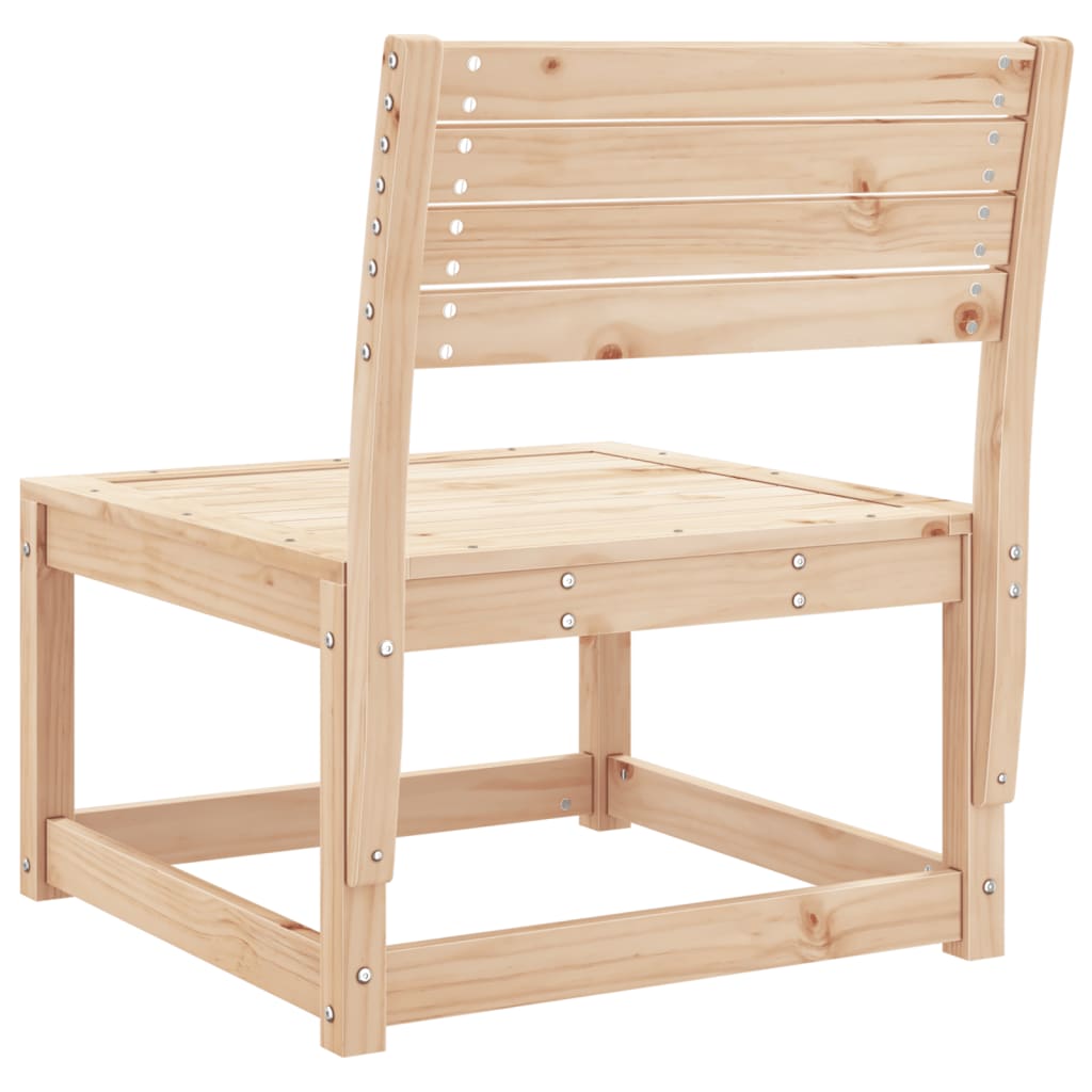 Solid Pine Wood Garden Sofa | Elegant & Durable Outdoor Seating