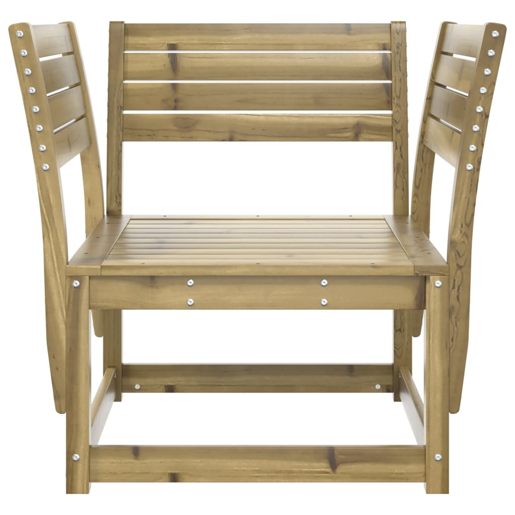 Durable Pine Garden Chair - Impregnated Wood for Longevity