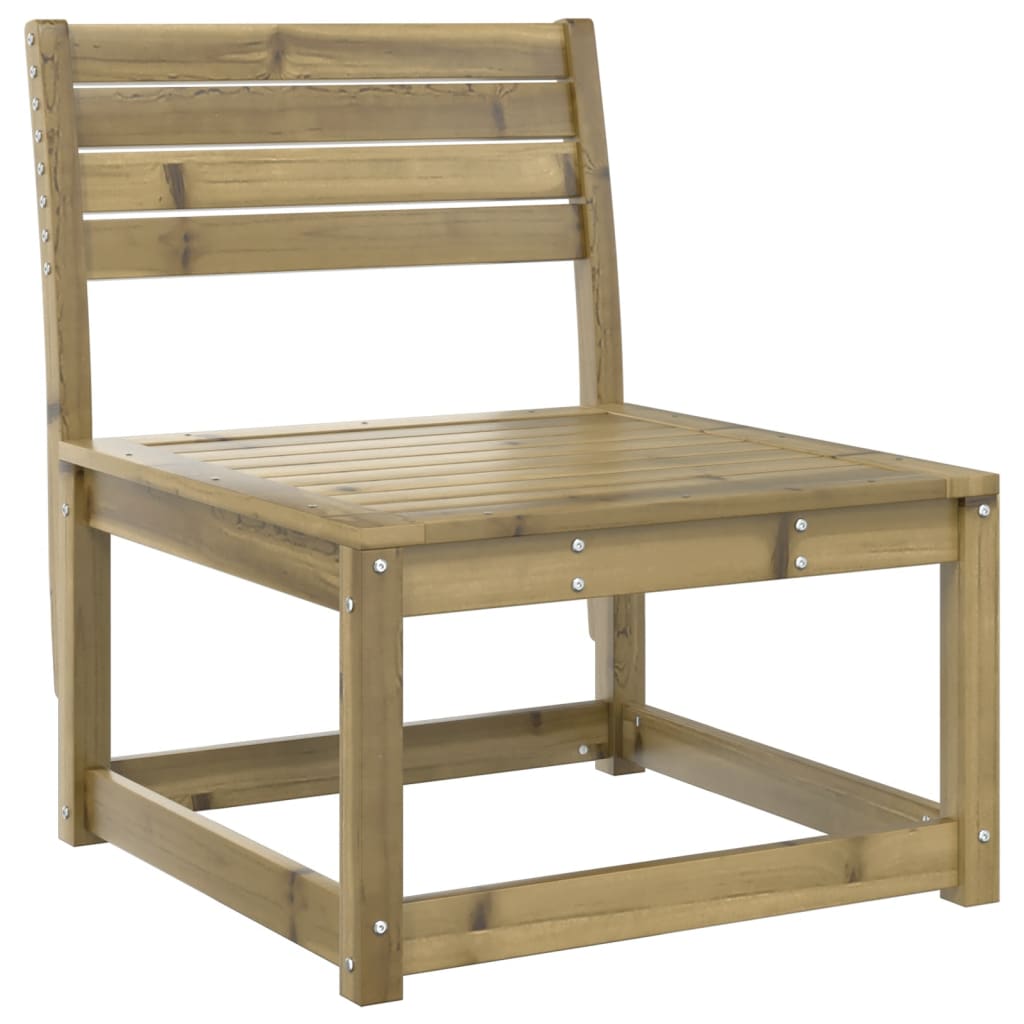 Pine Wood Garden Sofa with Cushions - Durable & Stylish Outdoor Seating
